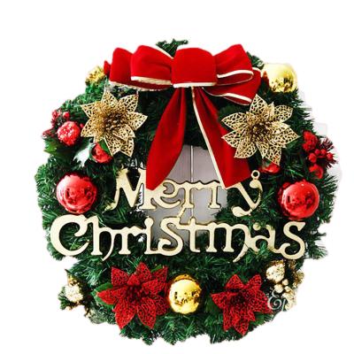 China Festival Stuff Christmas Garland Window Decoration Christmas Door Hanging Ornaments for sale