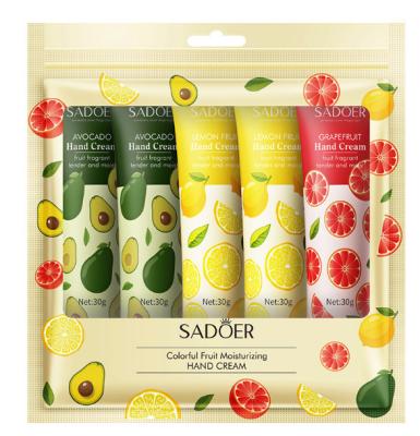 China Moisturizing Fruit Hand Cream Set Moisturizing Soft Hand Replenishing Care 03 for sale