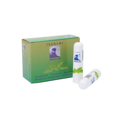 China Tsunami 0.9g White Nasal Passages Regenerative Inhaler For Colds And High Fever Immediate Relief for sale