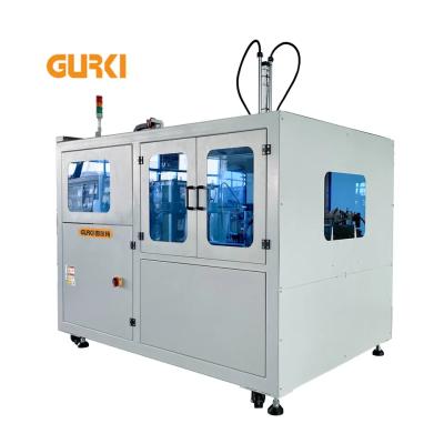 China Box Forming Machine GURKI Tray Erectors Automatically Form Your Corrugated Cardboard Or Solid Board Automatic Case Forming Machinery for sale