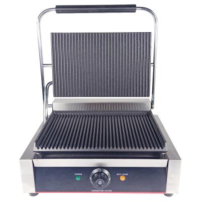 China Automatic Panini Press Grill Machine / Household Kitchen Use Touch Grill Machine With 2200W for sale