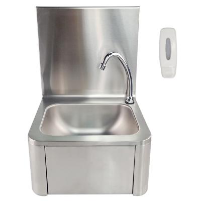 China With Single Faucet DL-LVB-2 Sink Maker Knee Operated Hand Wash Kitchen Sink for sale