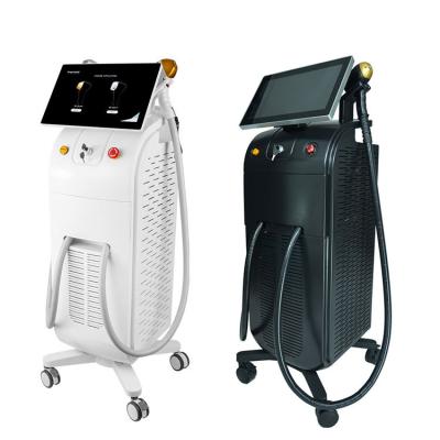 China High efficient diode laser hair removal instrument 755 808 hair removal 1064 diode laser hair removal machines for sale