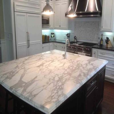 China Industrial Good Quality Popular Marble Countertops Kitchen Prices for sale