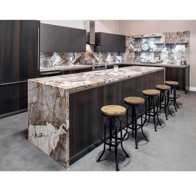 China Hotel Kitchen Island Marble Top Height Bar Table Tops for sale