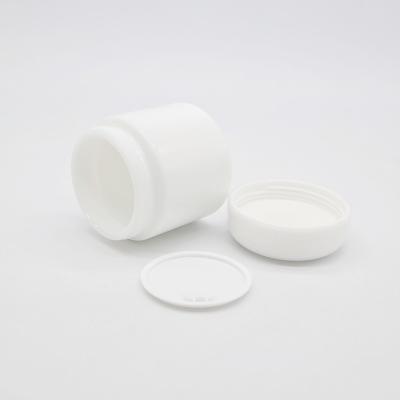 China Latest Cosmetic Cream Bottle 50ml Cream Bottle 100ml Round Bow 15ml White Porcelain Bottle for sale