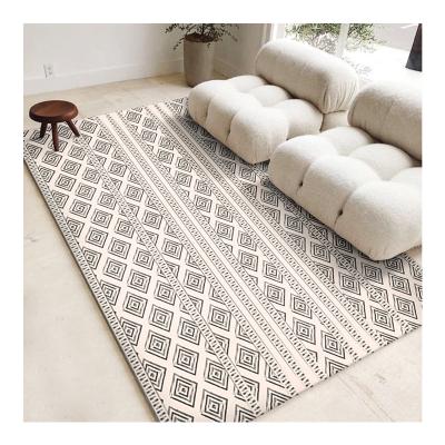 China Rug Washable Custom Non-Slip Living Room Rug Runner Blanket Large Handloom Blankets for sale