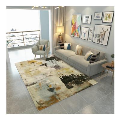 China Washable Factory Supply Absorbent Nylon Floor Mat Carpet Tiles Big Rugs Living Room for sale