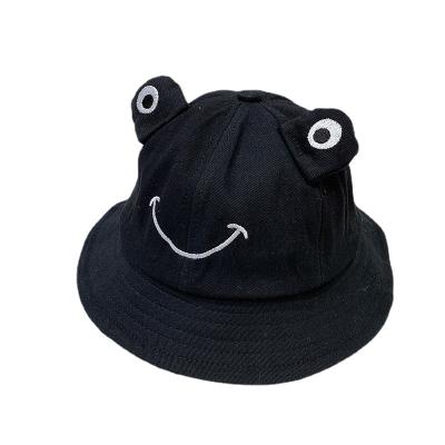 China COMMON new spring and autumn baby frog fisherman cute big-eyed travel joker hat outdoor sun visor for sale