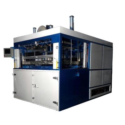 China Factory Tray Or Turnover Pallet Plastic Thick Sheet Vacuum Forming Machine for sale