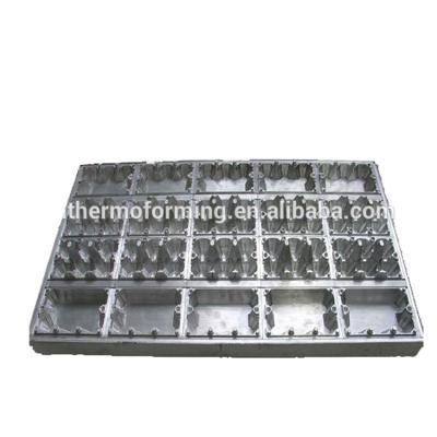 China Steel Customize Plastic Egg Box Molds Egg Carton Tray Container Molds Vacuum Thermoforming Forming Mold Mold for sale