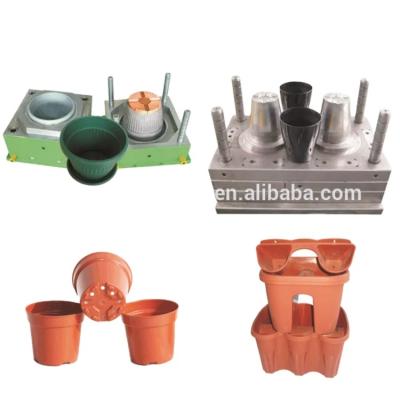 China Custom plastic injection molds flower pot mold flower pot related products mold of various ranges for sale