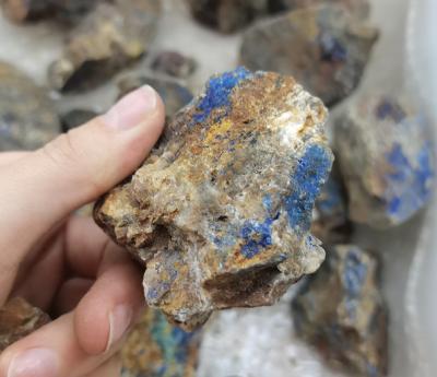 China Wholesale High Quality Natural Blue Quartz Crystal Mineral Azurite Specimen Raw Azurite from China for sale for sale