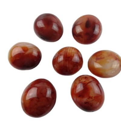 China China natural good quality red agate polished carnelian palm stone for healing for sale