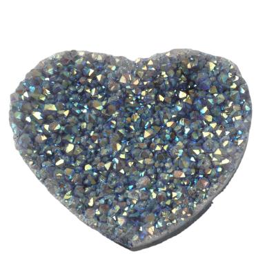 China China Wholesale Natural High Quality Small Group Heart Polished Hearts For Home Decoration for sale