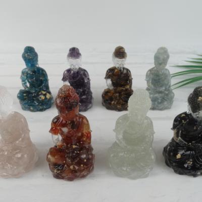 China China Wholesale Natural Hot Selling Crystal Opens Wholesale Carving Natural Resin Crystal Stone Chips Smile Buddha for sale