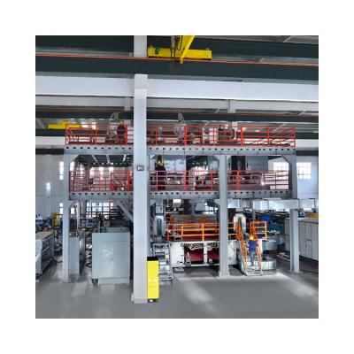 China Factory Supply 1.6m / 2.4m Ss Disposable Nonwoven Fabric Product Non Woven Fabric Making Machine Nonwoven Production Machine for sale