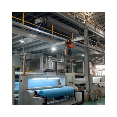 China High Quality Disposable Nonwoven Fabric Product 1.6m / 2.4m SS Nonwoven Fabric Making Machine Nonwoven Fabric Making Equipment for sale