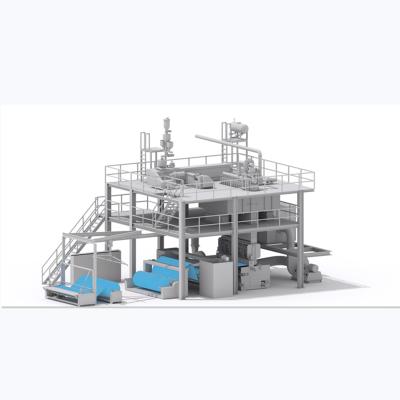 China Factory Price 1.6m/2.4m/3.2m S Disposable Nonwoven Fabric Machine PP Nonwoven Fabric Production Line for sale