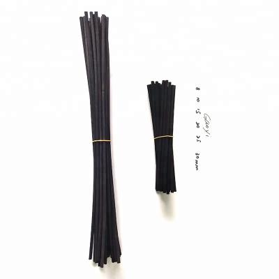 China New Viable Diffuser Reed Sticks Reed Black Polyester Fiber Rattan Oil Diffuser Air Freshener for sale