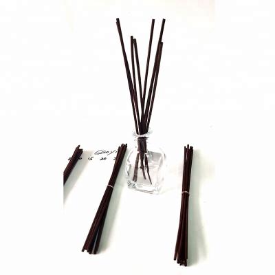 China Unscent Essential Oil Viable Brown 3mmx25cm Diffuser Tubular Color Sticks for sale