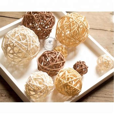 China Factory Supply Cheap Wooden Rattan Balls for sale