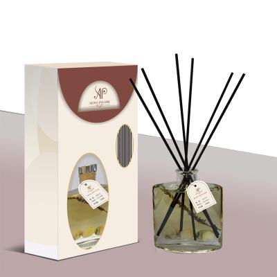 China OEM Lavender 150ml Aroma Reed Diffuser Sustainable High End Luxury Gift Set RD00012 for sale