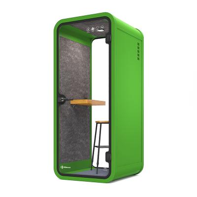 China Office Soundproof Telephone Booth (from sound insulation to the other) 35db portable office adjustable soundproof pod design for sale