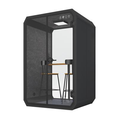 China Adjustable Indoor Work Pod (Other) Soundproof Booth With Furniture Set Function Office Home Smart Noise Reduce Office Pod for sale