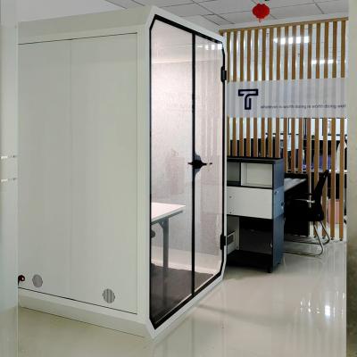 China (Other) Professional Private Meeting Booth Soundproof Pods Mobile Phone Booth Adjustable Acoustic Proof Sound Booth for sale