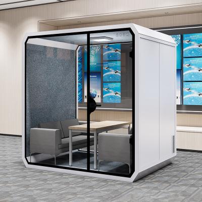 China Wholesale Adjustable Modern Acoustic Indoor Phone Call Pod Work Booth Sound Proof Booth(Other) for sale