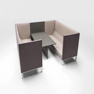 China Factory Manufacture Extendable Office Booth Seating For Office Booth Sofa Meeting Sofa for sale