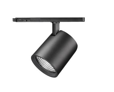 China High Quality Restaurant Installation Warranty High Ceiling Euro COB LED Track Light Showroom 5 Years Track Light Lighting Retail Shop Light for sale