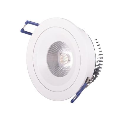 China Modern LED CeilingLight Recessed Hidden Light Fixture Gu10 MR16 Indoor Anti-glare COB Downlight for sale