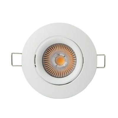 China Good Quality Modern Anti-glare Dimmable COB LED Ceiling Light Die Cast Aluminum Spotlight Recessed Led Downlight for sale