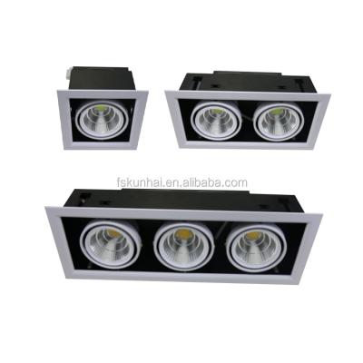 China Downlights LED Engineering Lights Enclosed Grill Lights , Aluminum LED Down Lights KH-AR80 COB-PX for sale