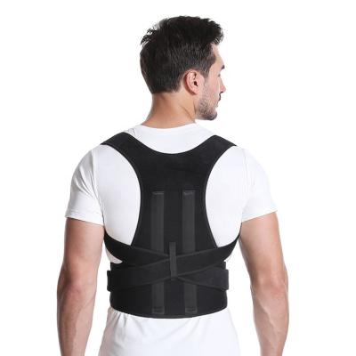 China High Quality Back Braces Protector Neoprene Back Posture Corrector Adjustable Spine For Unisex Back Support for sale