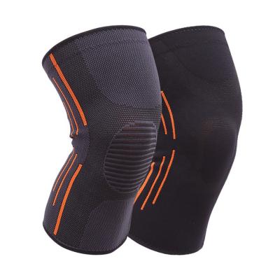 China Adult Safety Sports Knee Support Elastic Knee Protector Knee Sleeve For Weightlifting for sale