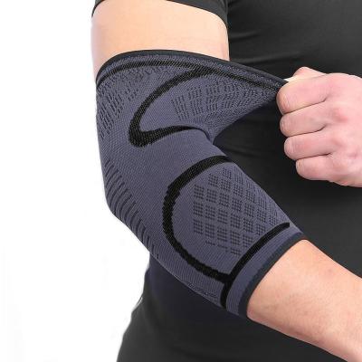 China High Elastic And Breathable High Elastic Nylon Arm Sleeve Compression Support Elbow Sleeve for sale