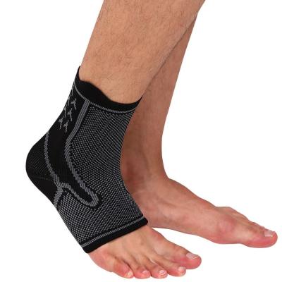 China Skin-Friendly Plantar Seamless Elastic Brace And Fasciitis Compression Foot Sleeve Ankle Support Elastic for sale