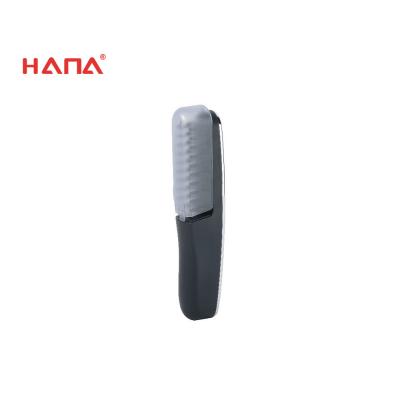 China HANA Wholesale Price LED Cordless Hair Straightener Cordless Rechargeable Brush with Negative Ions for sale