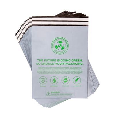 China Compostable Mailing Poly Bags Eco Friendly Plastic Mailers European Biodegradable Mailer Poly Bags for sale