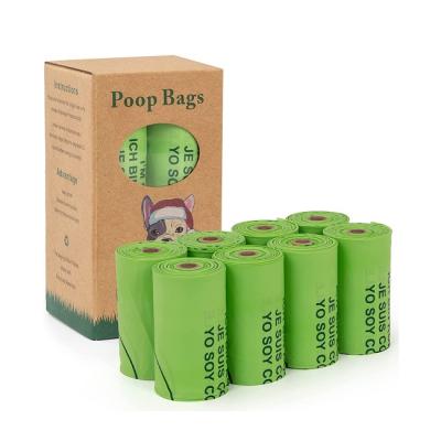 China Sustainable Disposable Eco Friendly Dog Poop Bag Pick Up Custom Printed Bags 100% Leak Proof for sale