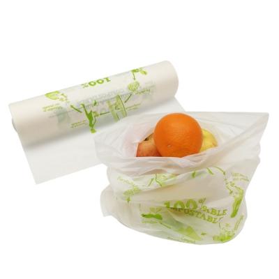 China BIODEGRADABLE Cornstarch 100% Biodegradable Plastic Bag Wholesale for sale