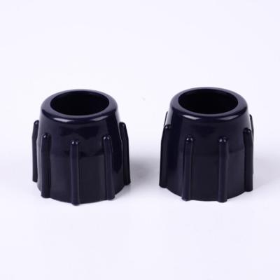 China Custom Black ABS Rod Pipe Plastic Thread Injection Parts for sale