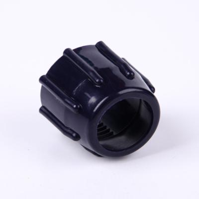 China ABS Rod Thread Pipe Plastic Molding Services Optional Color Black for sale