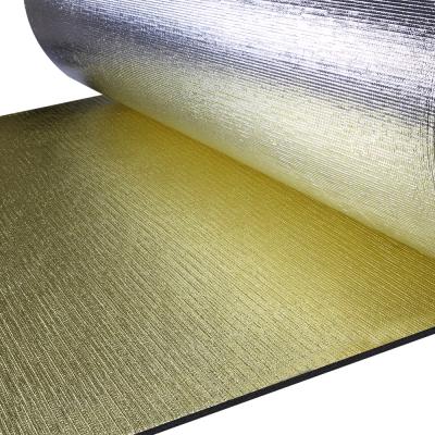 China Double Sided Aluminum Foil XLPE XPE Foam Thermal Insulation Material For Roof for sale