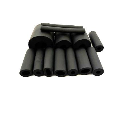 China Nitrile PVC NBR Closed Cell Foam Fast Installation , Nitrile Butadiene Rubber Foam Black for sale