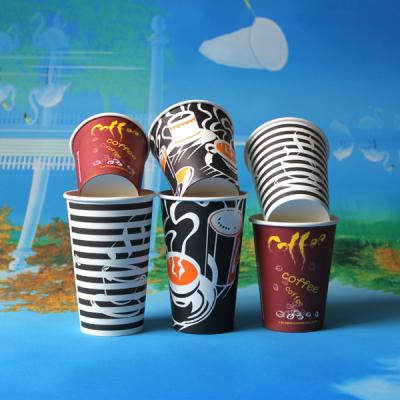 China Customized Logo Printing Vending Paper Cups For Hot And Cold Drinks for sale