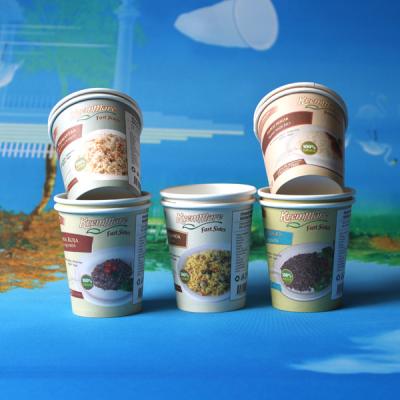 Chine Tasses de papier chaudes écologiques de boissons de tasses de papier de boissons avec la douille à vendre